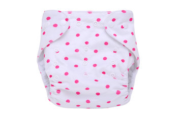 Simed, PUL, Pieluszka z kieszonką, minky, Groszki - Simed