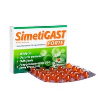 Simetigast Forte 0,24 G, 20 Kapsułek