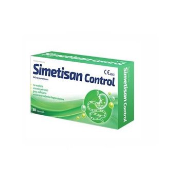 Simetisan Control, Wzdęcia Gazy, 30 Kaps - Simetisan