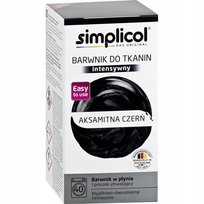 Simplicol Barwnik Do Tkanin Aksamitna Czerń 560G Simplicol