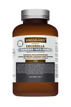 Singularis Superior Chlorella Powder 100% Pure, suplement diety, proszek 250 g - Singularis