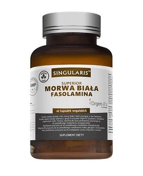 Singularis Superior Morwa Biała Fasolamina Suplement diety, 60 kaps. wegańskich - Singularis