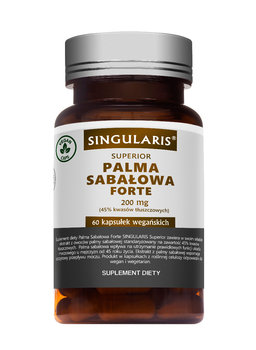 SINGULARIS Superior Palma Sabałowa Forte 200mg, suplement diety, kapsułki, 60 sztuk - Singularis-Herbs