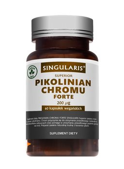 Singularis, Superior, Suplement diety Pikolinian Chromu Forte,, 60 kaps. - Singularis-Herbs