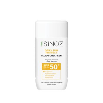 Sinoz, Daily Sun Protect Fluid Sunscreen SPF50+ / PA++++, Krem ochronny, 50ml - Inna marka