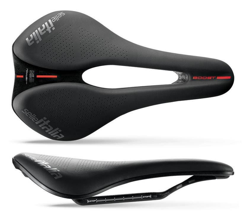 Selle Italia Siodło SELLE ITALIA NOVUS EVO BOOST KIT CARBONIO SUPERFLOW L (id match - L3) fibra-tek, czarne (NEW)