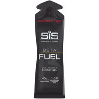 SIS Beta Fuel Energy Gel 60ml ŻEL ENERGETYCZNY Strawberry Lime