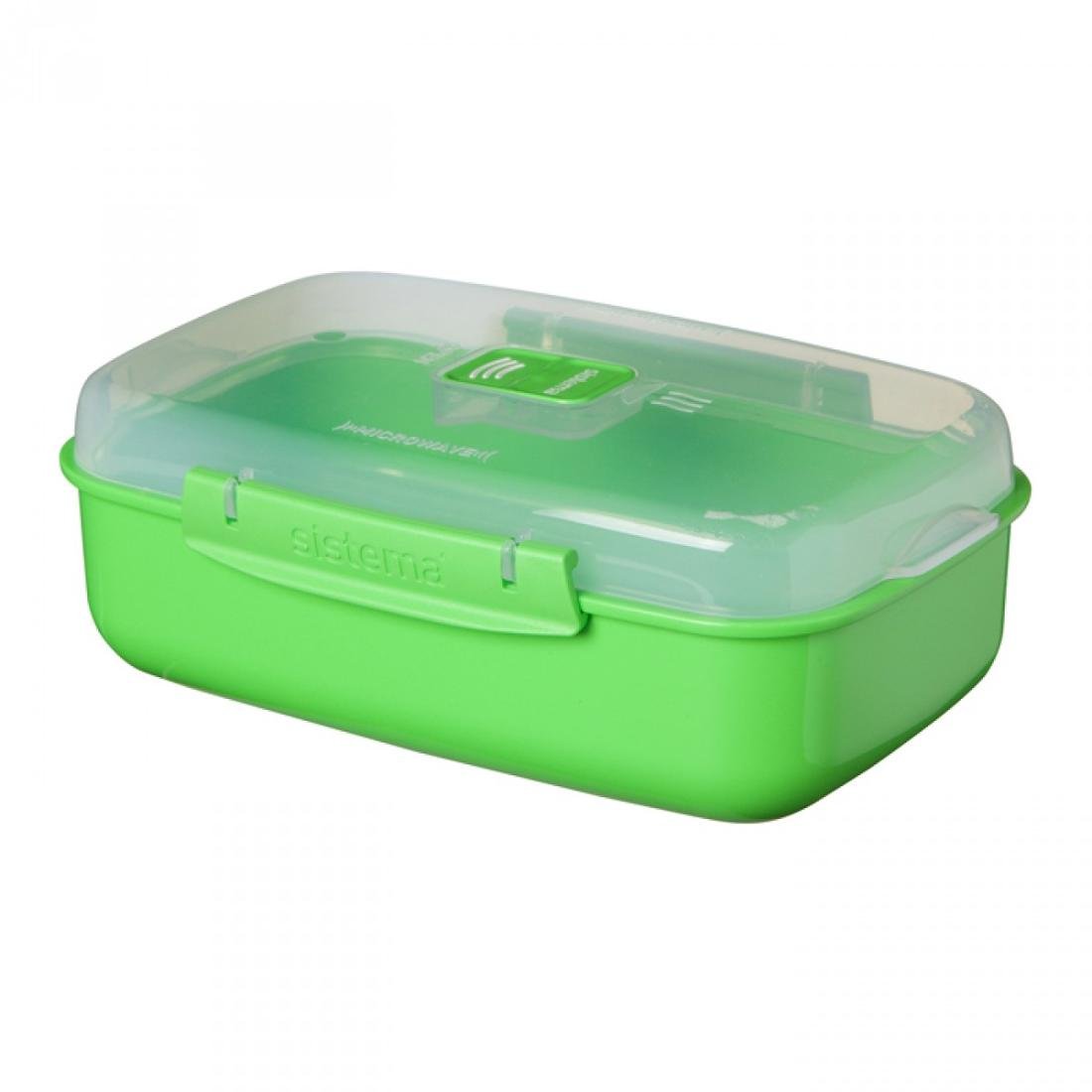 Sistema, Pojemnik, 1.25 l, Rectangular, Microwave Colour