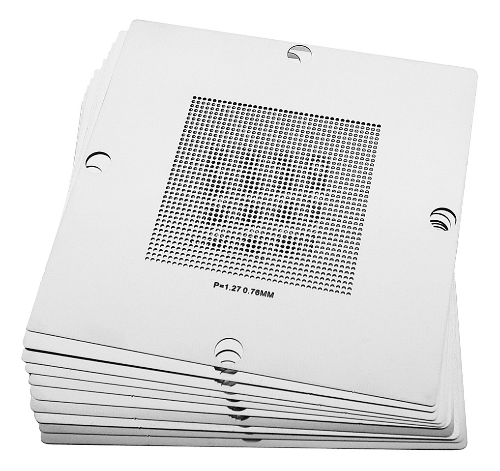 SITA UNIWERSALNE REBALLING BGA SITO 80x80mm ZESTAW SIT DO BGA 80x80 15 SZT