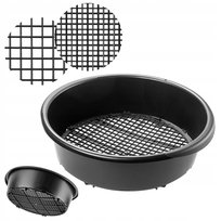 SITKO SITO OGRODOWE 37cm DO PRZESIEWANIA REGULOWANE ZIEMI KOMPOSTU KAMIENI