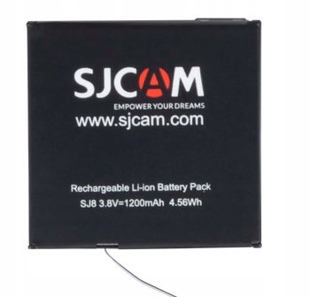 SJCAM, Akumulator / bateria SJ8, czarny - SJCAM