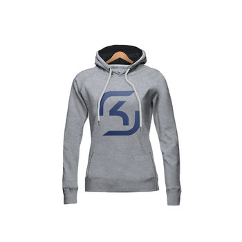 SK Gaming - Damska bluza z kapturem (SZARY | XS)