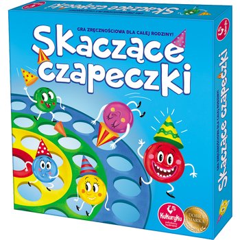 Skaczące Czapeczki, gra rodzinna, Adamigo - Adamigo