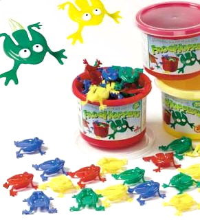Skaczące Żabki, gra zręcznościowa, Jumping Frogs