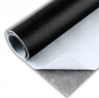 Skaj Tapicerski Materiał Eko Skóra Obiciowy Czarny [S-Ss1-Czn] MARSYL