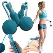 SKAKANKA BEZPRZEWODOWA BEZ LINKI Z PIŁECZKAMI CARDIO FITNESS DLA KOBIET 24H inna (Inny)