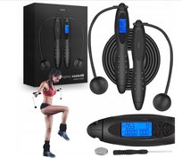 Skakanka bezprzewodowa z licznikiem – trening fitness, crossfit, szybkie spalanie kalorii do domu Inna marka