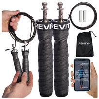 SKAKANKA DO ĆWICZEŃ REVITY 300 CM REGULOWANA Z OBCIĄŻENIEM ERGONOMICZNA