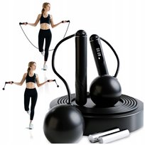 SKAKANKA Z KULKAMI OBCIĄŻENIEM LICZNIK LCD LED REGULACJA 280CM CROSSFIT FIT inna (Inny)