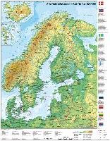 Skandinavien und Baltikum physisch 1 : 30.000 000 - Stiefel Heinrich