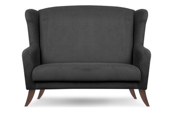 Skandynawska sofa uszak ciemnoszara LAMBER - Konsimo