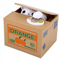 Skarbonka Automatyczna Kot Złodziejaszek (Orange) Nice Life