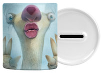 SKARBONKA DLA DZIECI EPOKA LODOWCOWA Z IMIENIEM