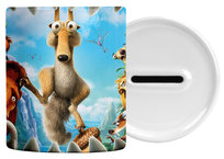 SKARBONKA DLA DZIECI EPOKA LODOWCOWA Z IMIENIEM