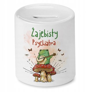 Skarbonka Dla Psychiatry na Urodziny na Prezent z Nadrukiem ze Zdjęciem - PoliDraw