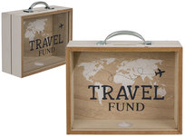 Skarbonka zbiórka podróżnika - Travel Fund