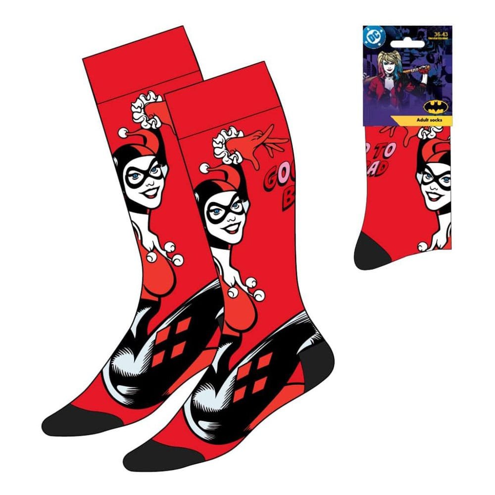 Cerda Skarpetki DC Comics Harley Quinn, rozmiar 36-43, oficjalna licencja