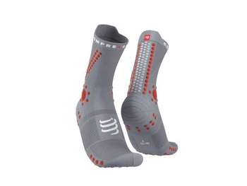 Skarpetki Do Biegania Compressport Pro Racing Socks V 4.0 Trail | Alloy/ - Rozmiary 35-38 - Compressport