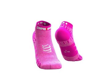 Skarpetki Do Biegania Compressport Racing Socks V3.0 Run Low | Pink - Rozmiary 42-44 - Compressport