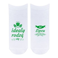 Skarpetki duże - "Ideały rodzą się w lipcu (Seria 10.10) Rezon