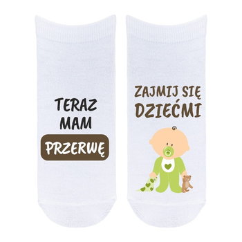 Skarpetki duże - "Teraz mam przerwę" (Seria 6.1) - Rezon