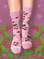 Skarpetki DZIEWCZYNA JAK MALINA prezent na Walentynki dla niej 36-40