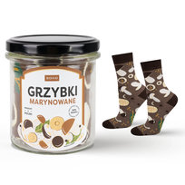 Skarpetki Grzybki Marynowane w Słoiku - 35-40