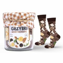 Skarpetki Grzybki Marynowane w Słoiku - 40-45
