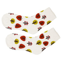 Skarpetki, Hello Autumn, Liście, Kremowy