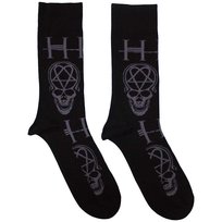 skarpetki HIM - HEARTAGRAM SKULL -40/45 ROCK OFF