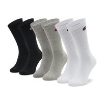 Skarpetki męskie Champion U24558EM006 3PK CREW SOCKS Szare Champion