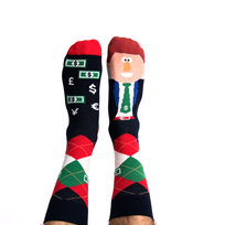 Skarpetki męskie śmieszne -  Money Maker - 36-39 - Skarpetki bawełniane