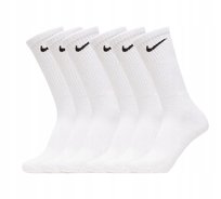 Skarpetki Nike białe bawełniane 42-46 zestaw 6 sztuk 3 PARY