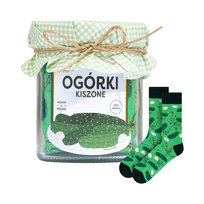 Skarpetki Ogórki Kiszone w Słoiku - 40-45 SOXO