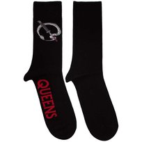 skarpetki QUEENS OF THE STONE AGE - Q EMBLEM-40/45 ROCK OFF