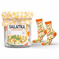 Skarpetki Sałatka Jarzynowa w Słoiku - 35-40