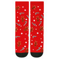 Skarpetki, Santa's Factory, Ciastek, Czerwone, Rozmiar M - Empik