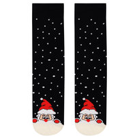 Skarpetki, Santa's Factory, Mikołaj, Granatowe, Rozmiar M