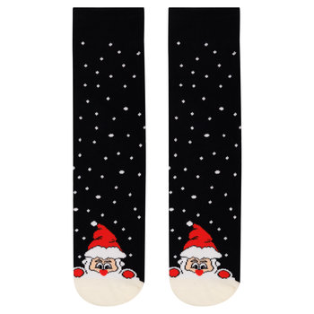 Skarpetki, Santa's Factory, Mikołaj, Granatowe, Rozmiar M - Empik