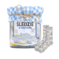 Skarpetki Śledzie w Słoiku - 40-45 SOXO